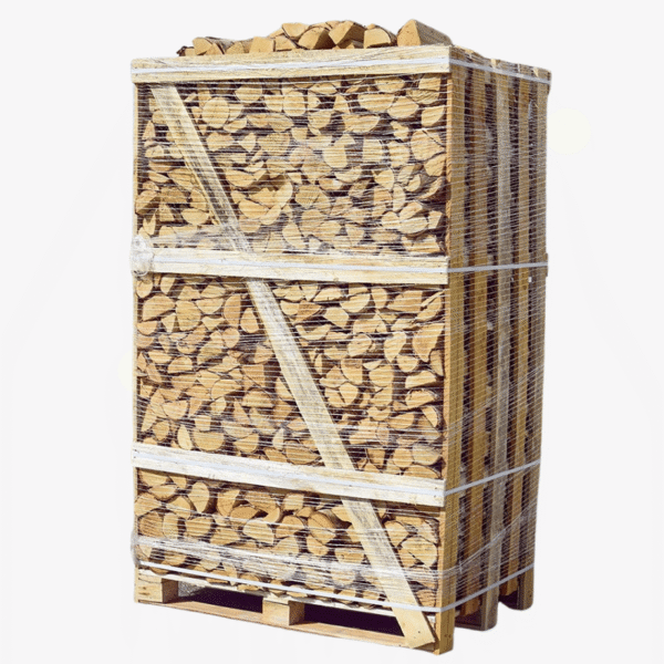 Brennholz Hartholz Mix 25 cm – 1 Palette – Hoher Heizwert und geringe Aschebildung