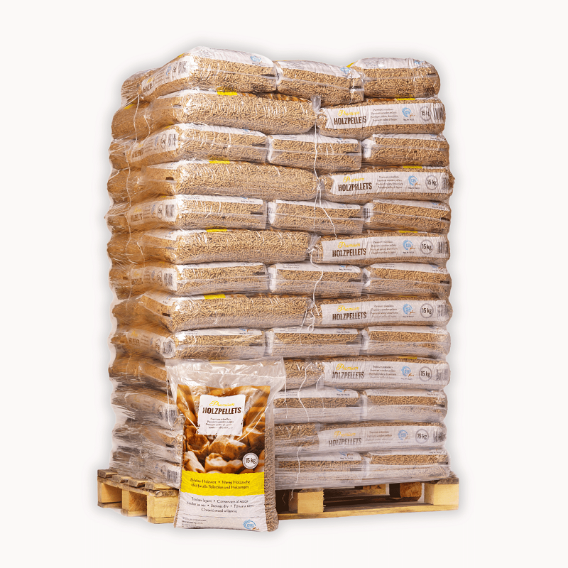 Holzpellets EPH ENplus A1 – 975 kg (65 x 15 kg) – Für effizientes Heizen Holzpellets EPH ENplus A1 – 975 kg (65 x 15 kg) – Für effizientes Heizen