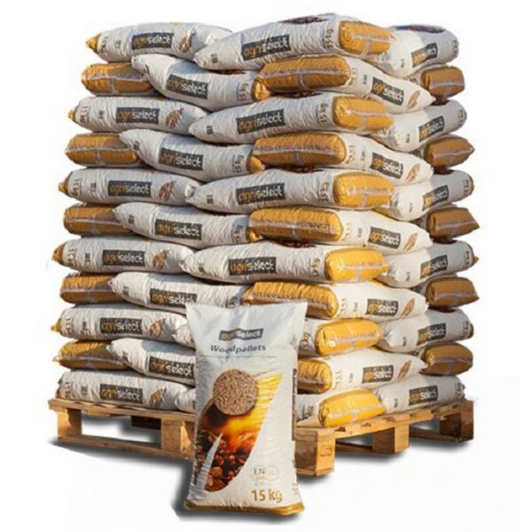 Holzpellets Saxoniapellets – 66 x 15 kg (990 kg) – ENplus A1 zertifiziert