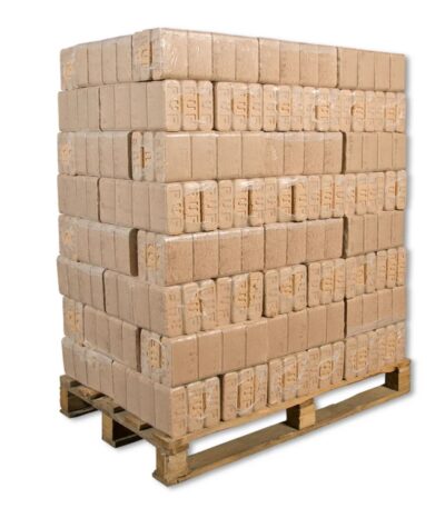 Lärche Holzbriketts RUF – 480 kg – Wärme aus der Natur